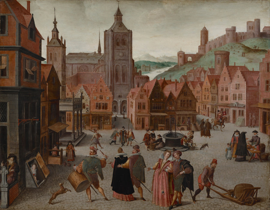 Le marché de Bergen op Zoom - Abel Grimmer