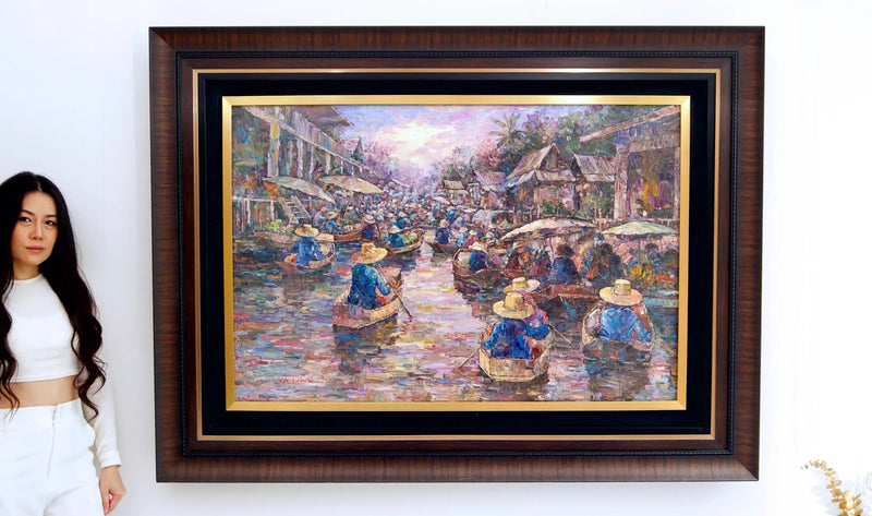 Flydende marked   | 145 x 105 cm