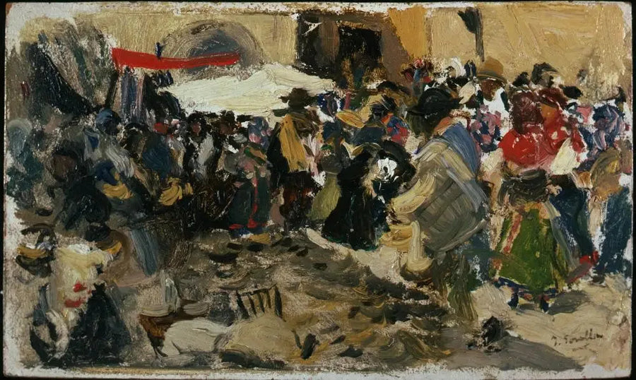 Marked, León (Aftagelige overdækninger) - Joaquín Sorolla