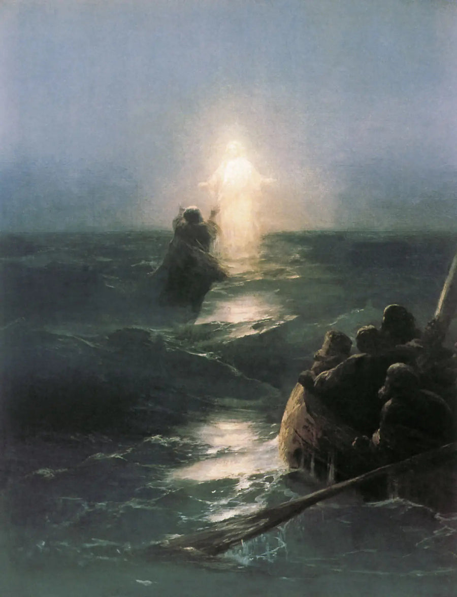 Gå på vandet - Ivan Aïvazovski