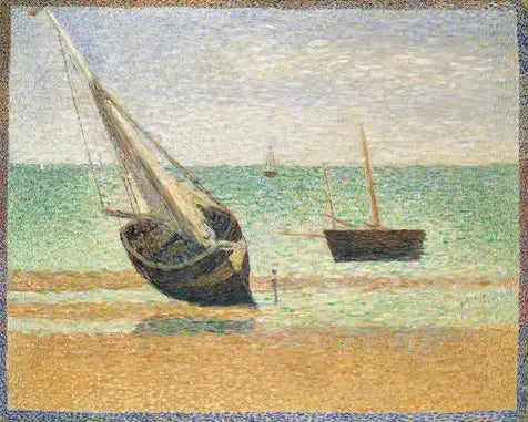 Lavvande ved Grandcamp - Georges Seurat