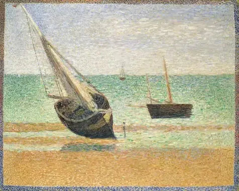 Lavvande ved Grandcamp - Georges Seurat