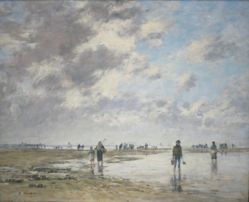Lavvande, Berck - Eugène Boudin