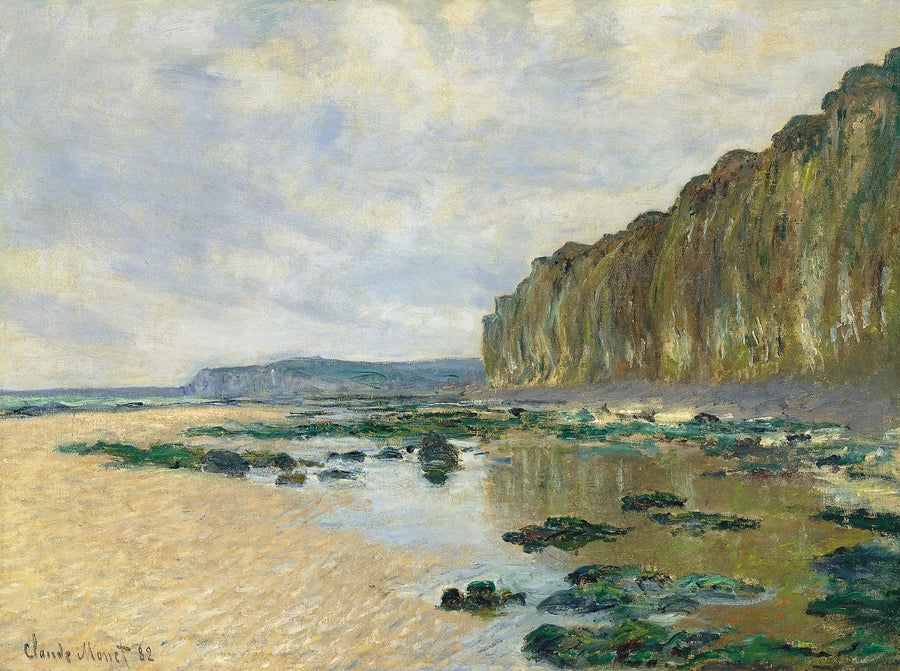 Lavvande foran Varengeville - Claude Monet