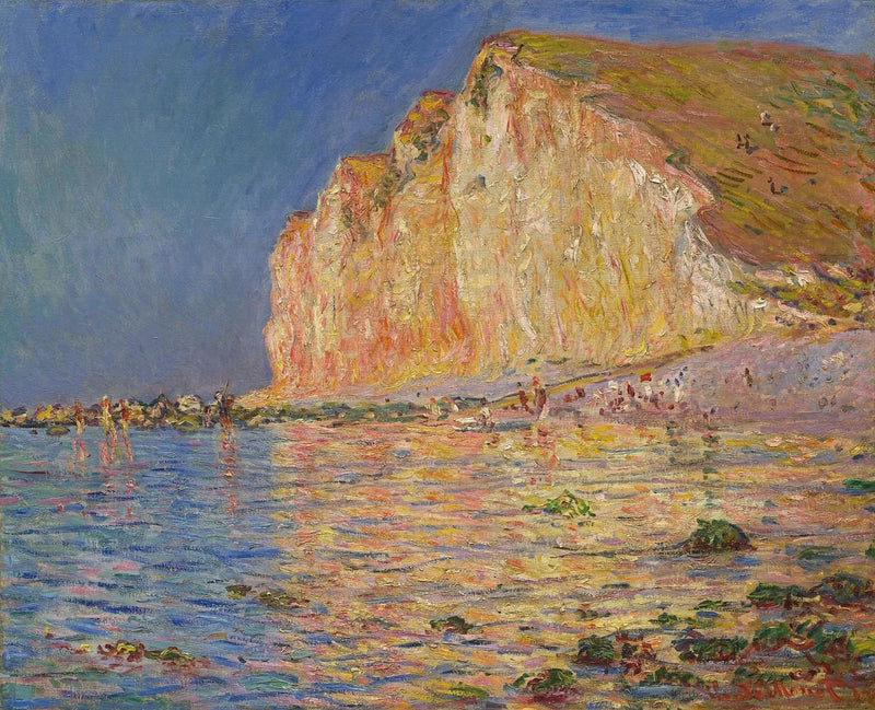 Lavvande i Petites-Dalles W905 - Claude Monet