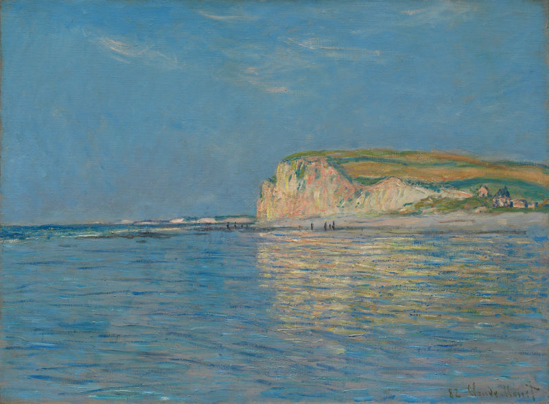 Lavvande i Pourville, nær Dieppe W716 - Claude Monet