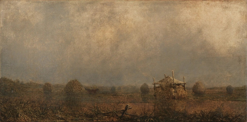 Højvande over marsklandet - Martin Johnson Heade