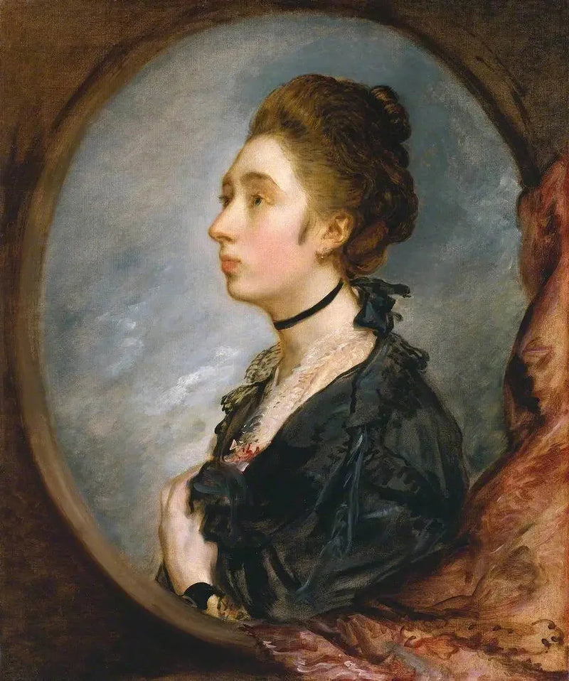 Margaret, kunstnerens datter - Thomas Gainsborough