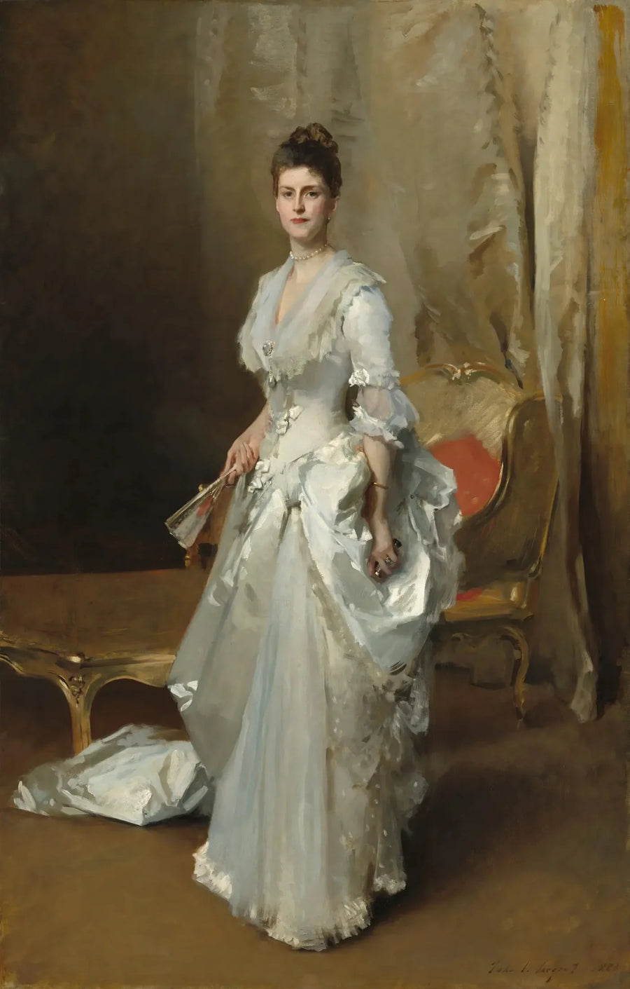Margaret Stuyvesant Rutherfurd White (Fru Henry White) - John Singer Sargent