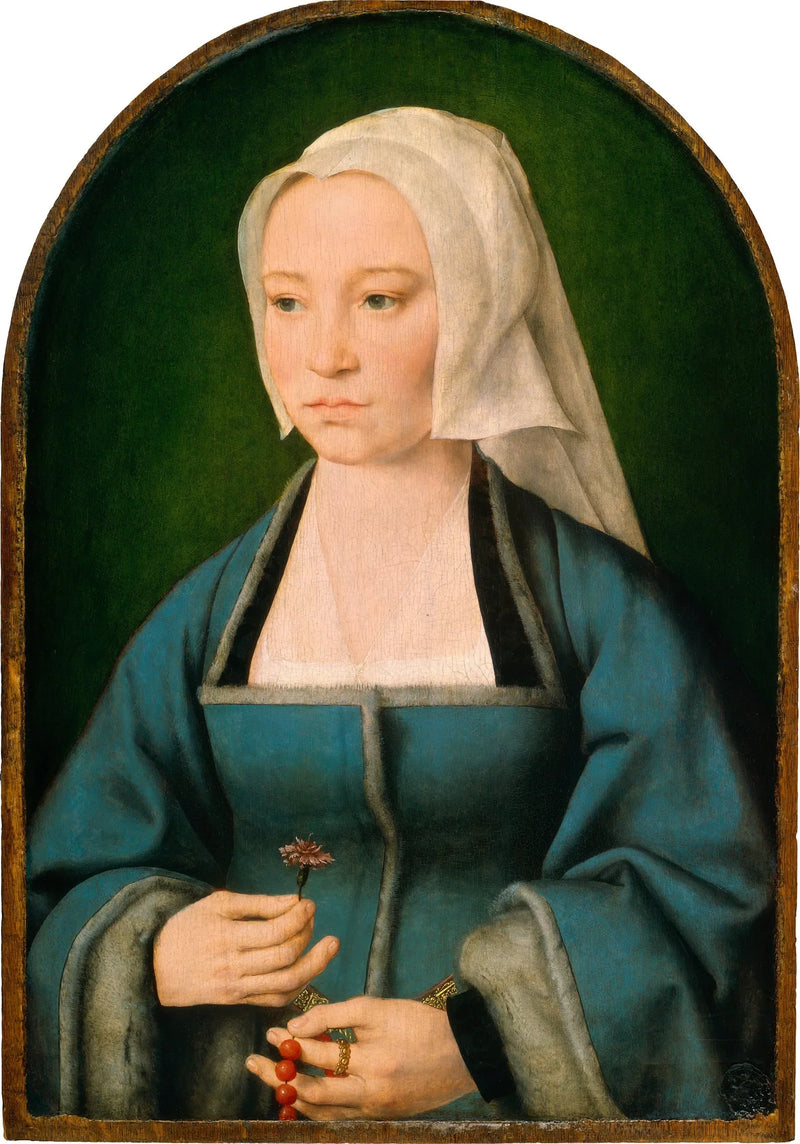Margaretha Boghe, hustru af Joris Vézeleer - Joos van Cleve
