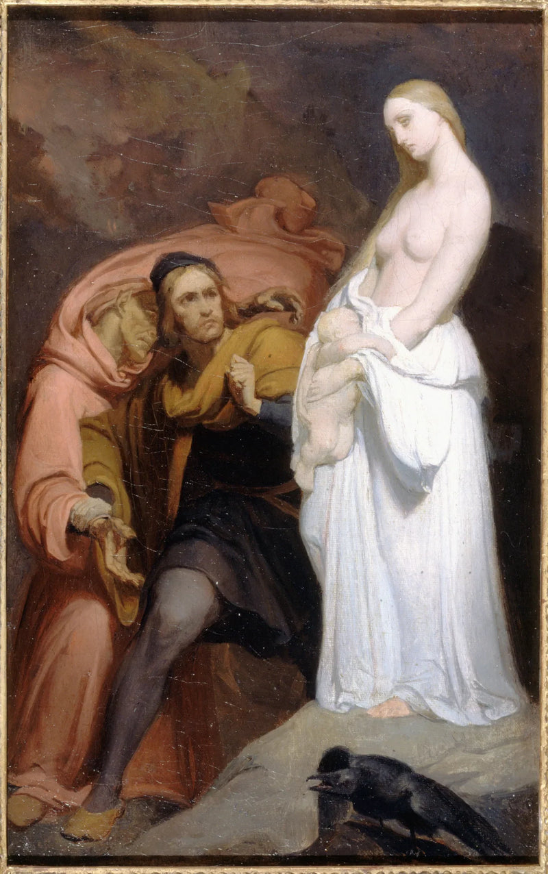 Marguerite lejer søn barn død - Ary Scheffer