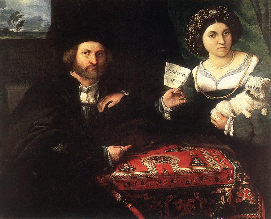 Mari og kvinde - Lorenzo Lotto
