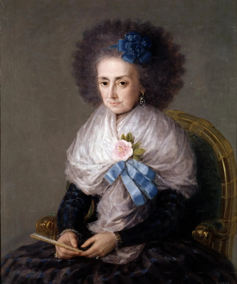 María Antonia Gonzaga, enke marquise af Villafranca - Francisco de Goya