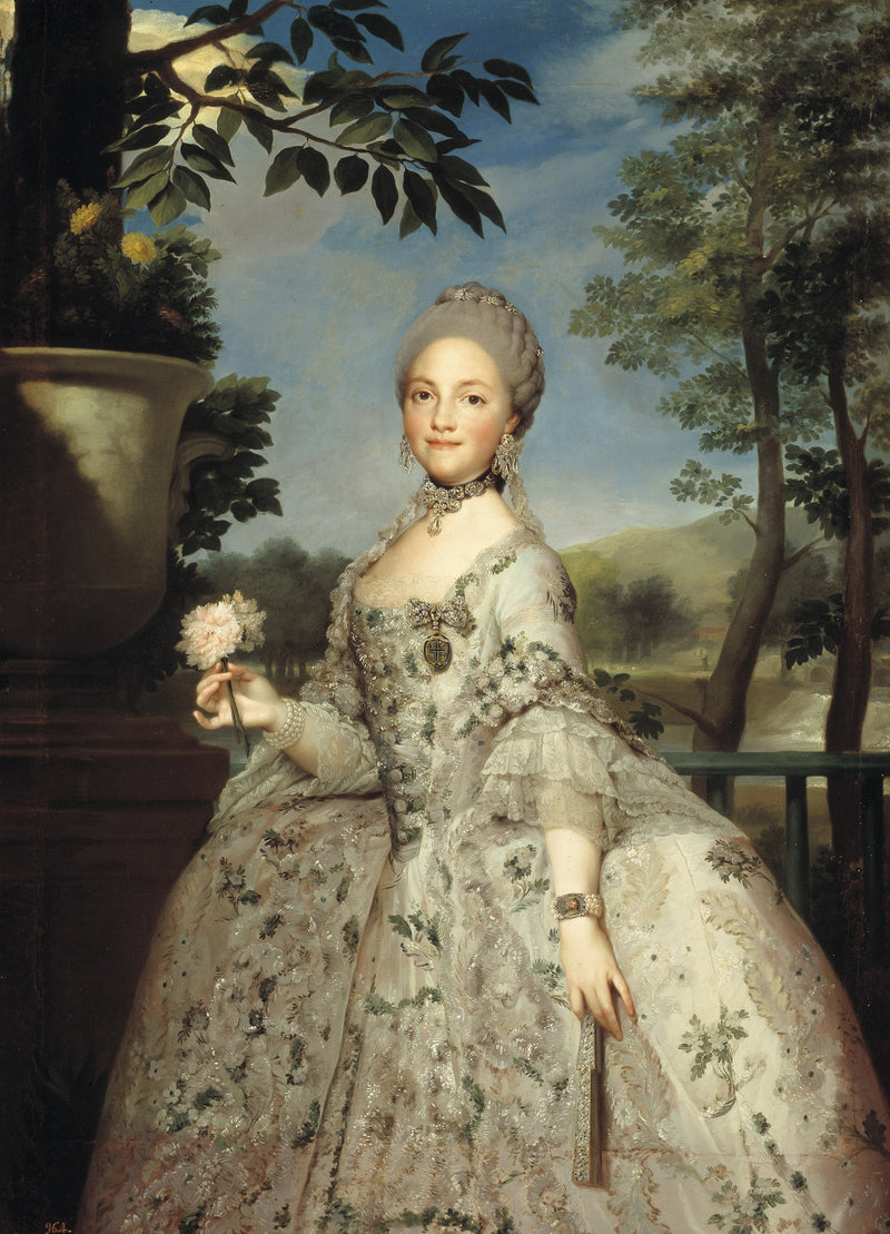 María Luisa de Parme, prinsesse af Asturierne - Anton Raphael Mengs