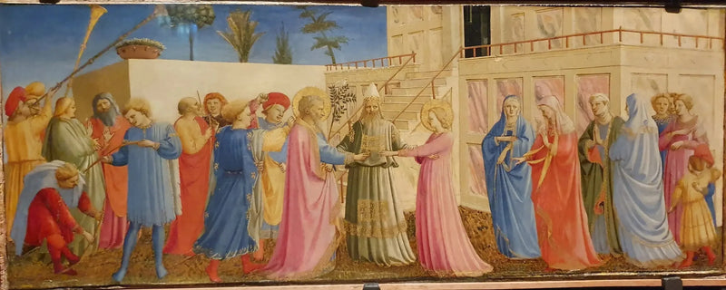 Jomfru Marias bryllup - Fra Angelico