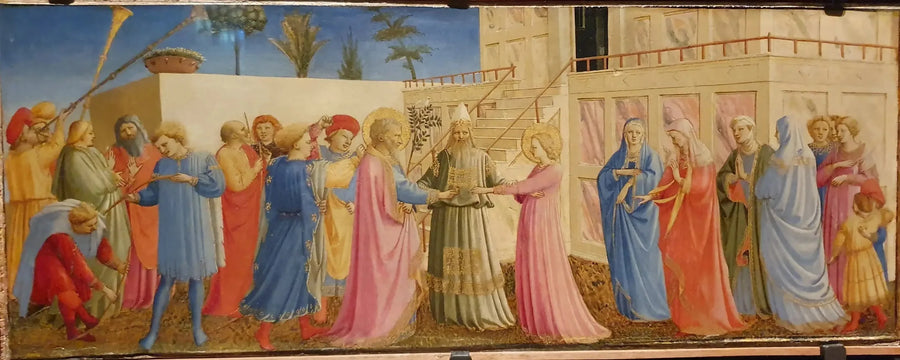 Jomfru Marias bryllup - Fra Angelico