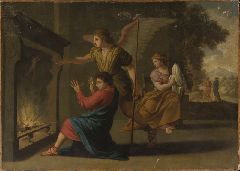 Tobias og Sarahs bryllup - Eustache Le Sueur