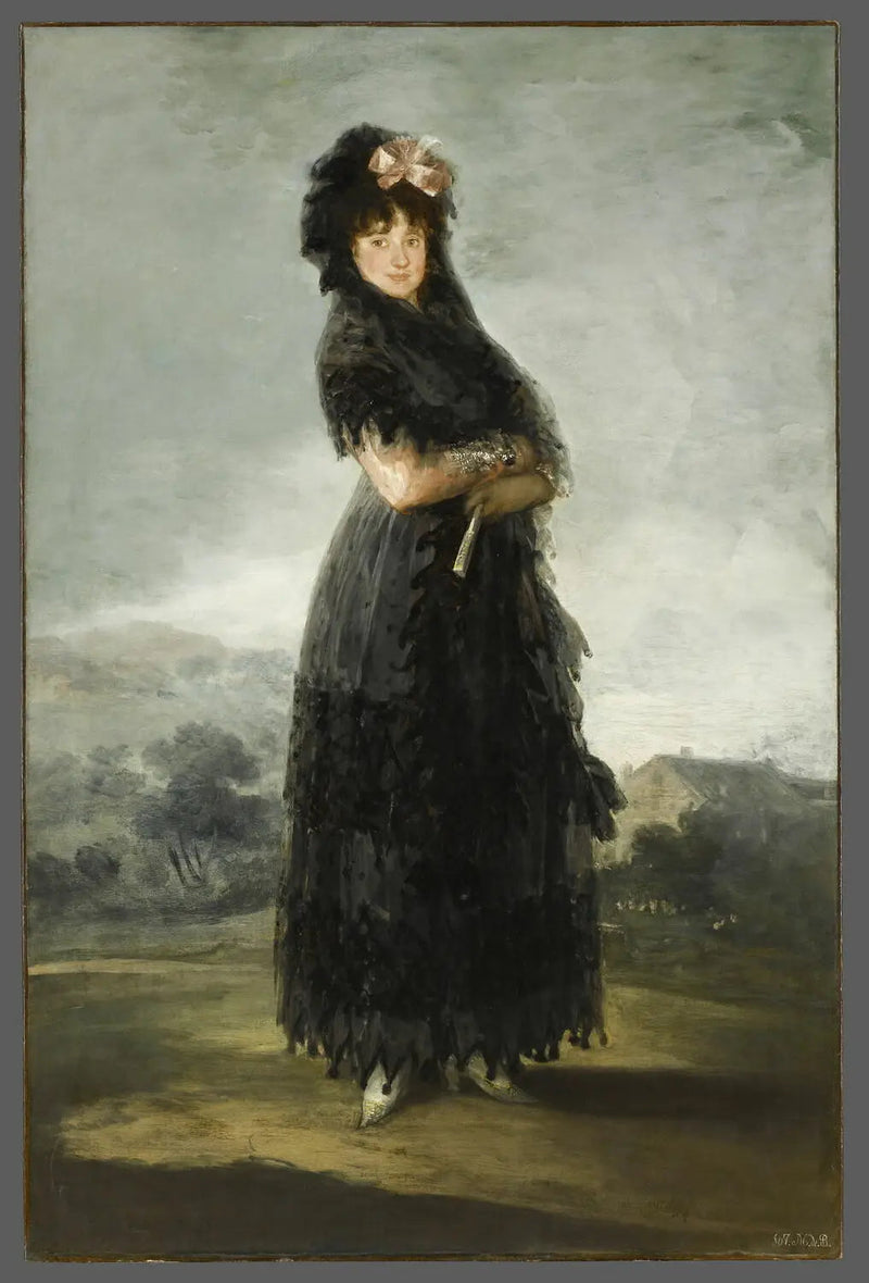 Mariana Waldstein, markise af Santa Cruz - Francisco de Goya