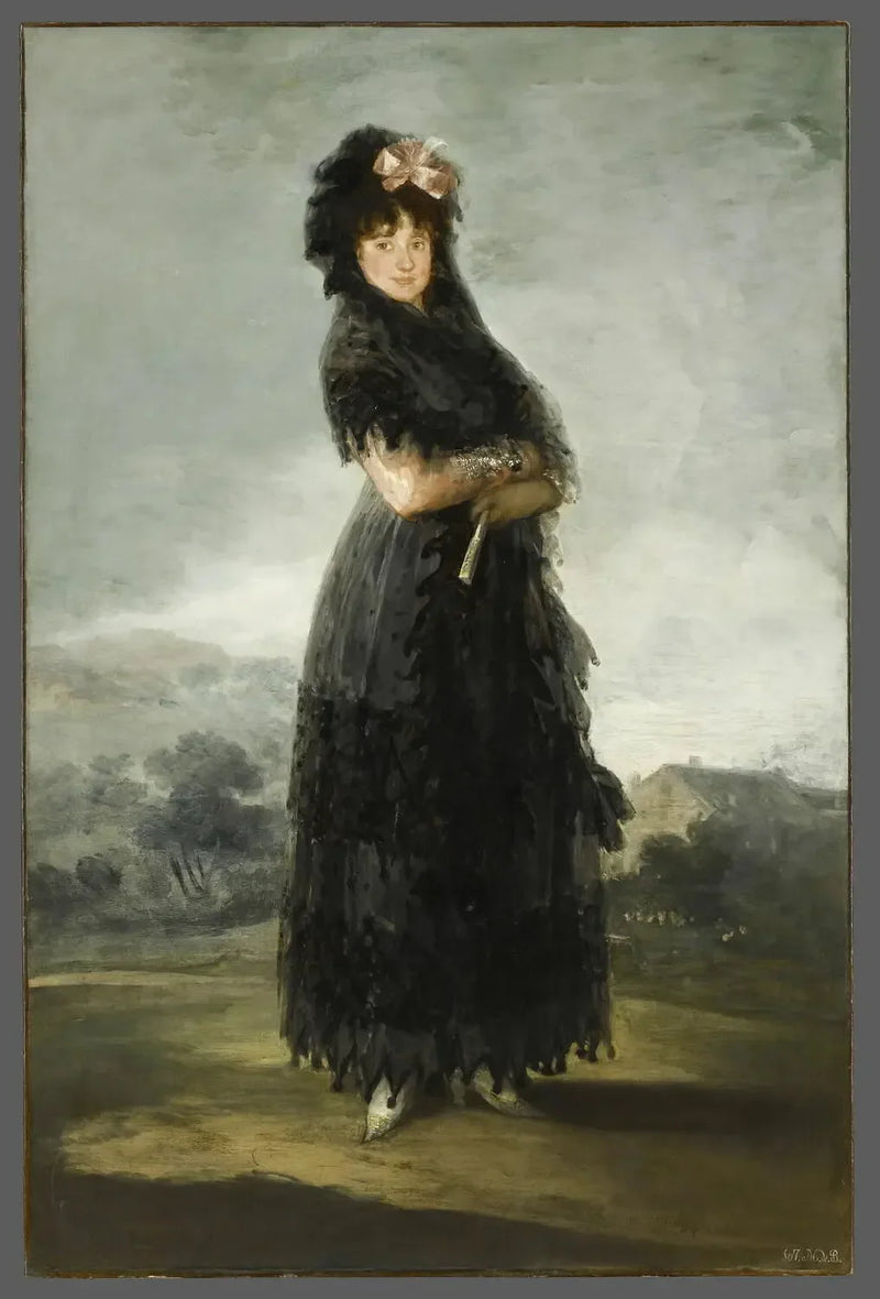 Mariana Waldstein, markise af Santa Cruz - Francisco de Goya
