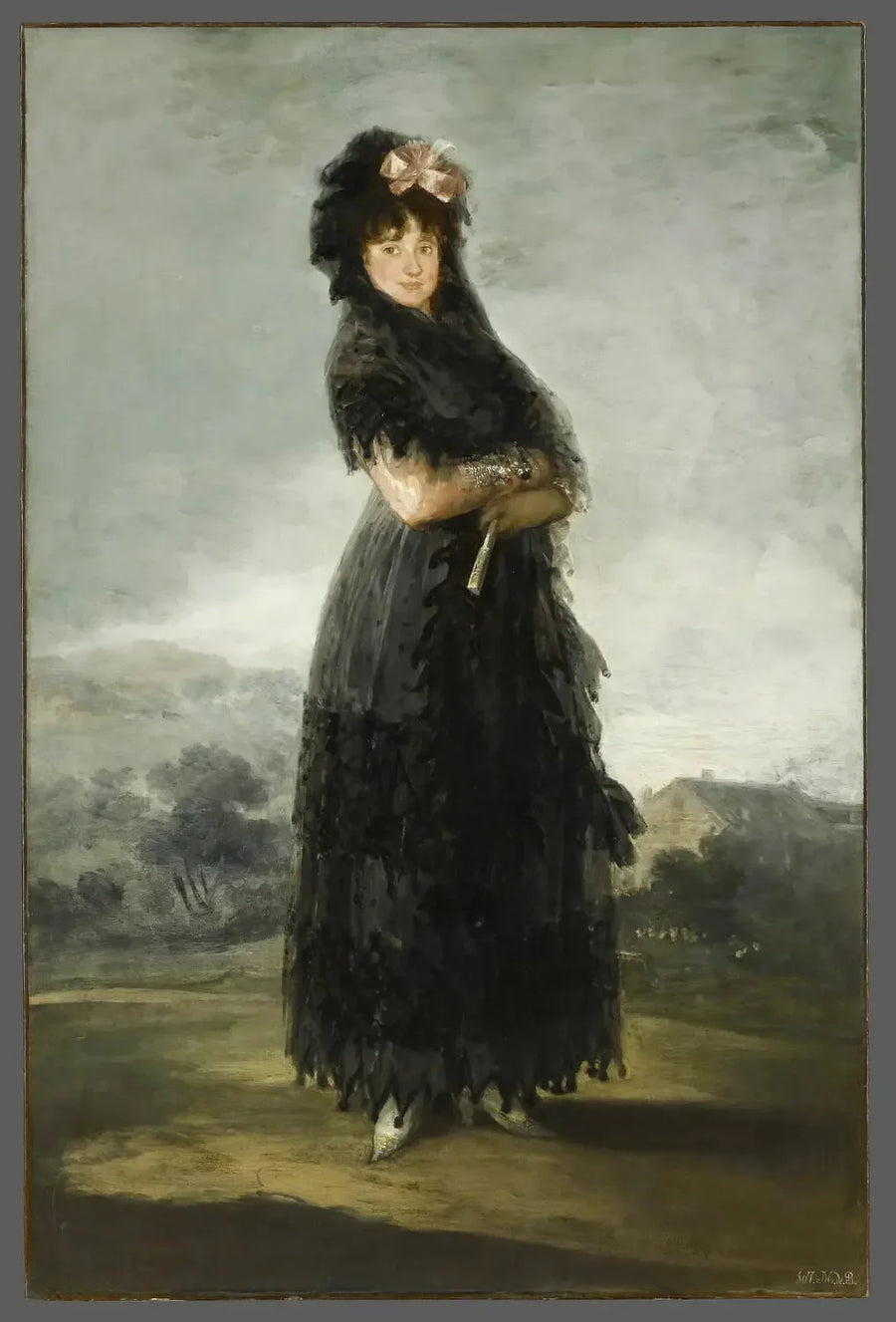 Mariana Waldstein, markise af Santa Cruz - Francisco de Goya