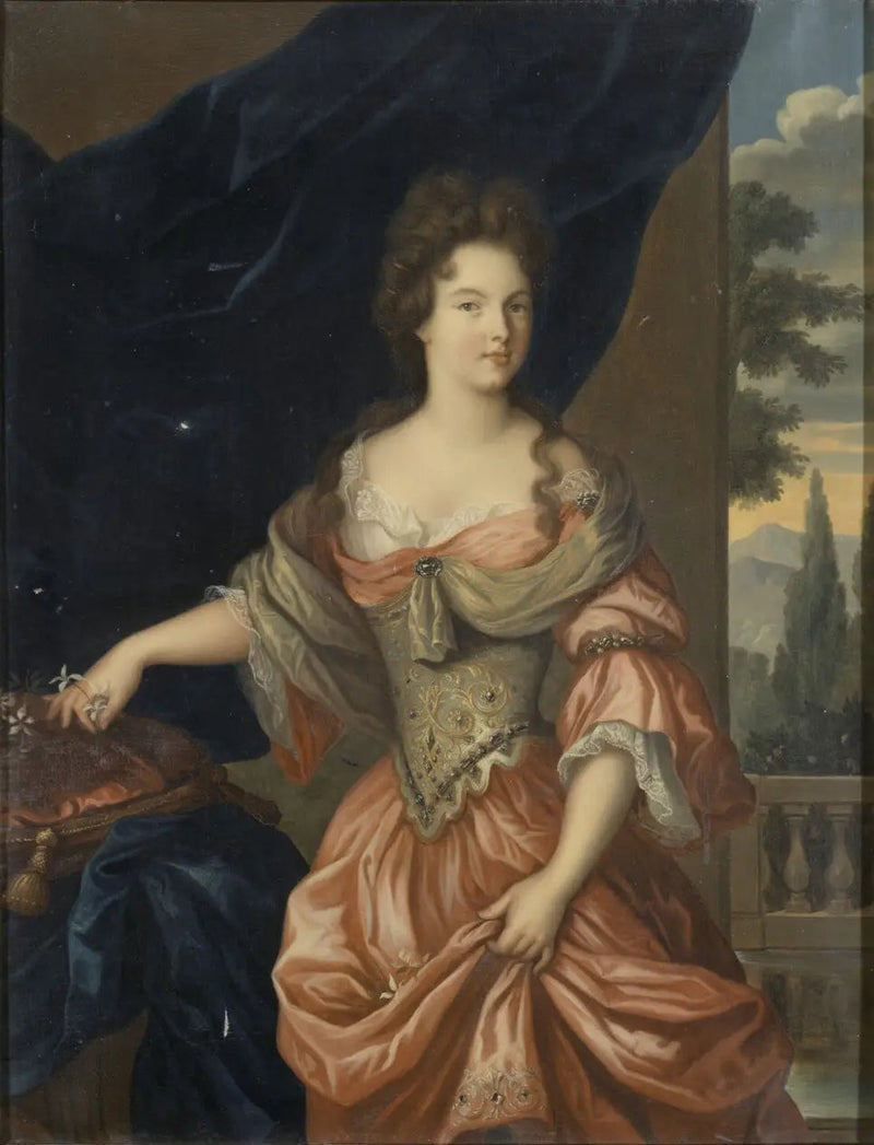 Marie-Anne de Bourbon, hertuginde af Vendôme (1678-1718) - Hippolyte Flandrin