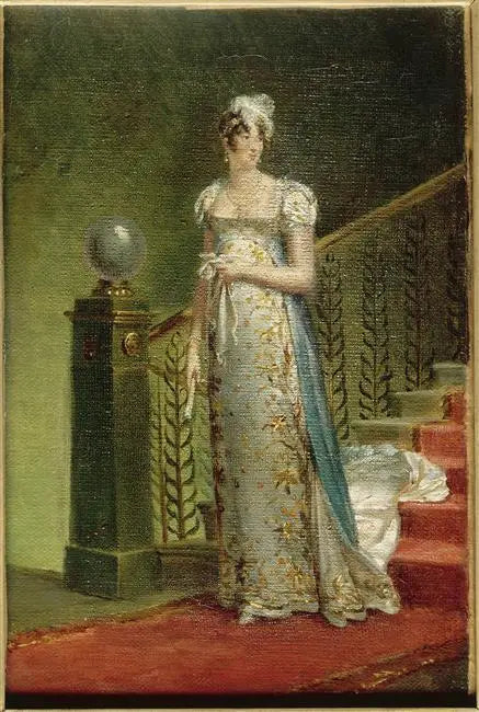 Marie-Annuciade-Caroline Bonaparte, dronning af Napoli, ved Elysée-paladset (1782-1839) - François Gérard
