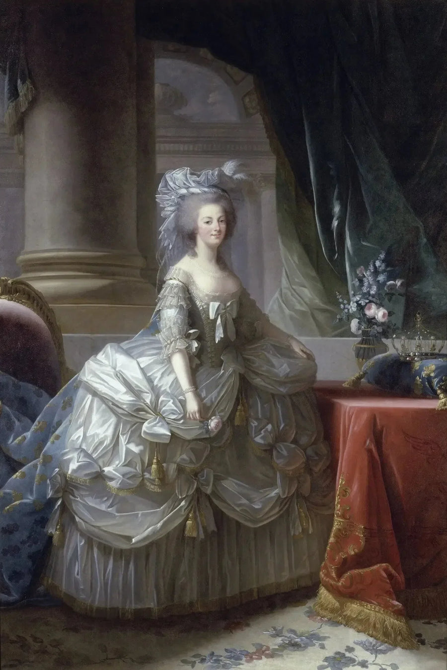 Marie-Antoinette, dronning af Frankrig (1755-1793) - Élisabeth Vigée Le Brun
