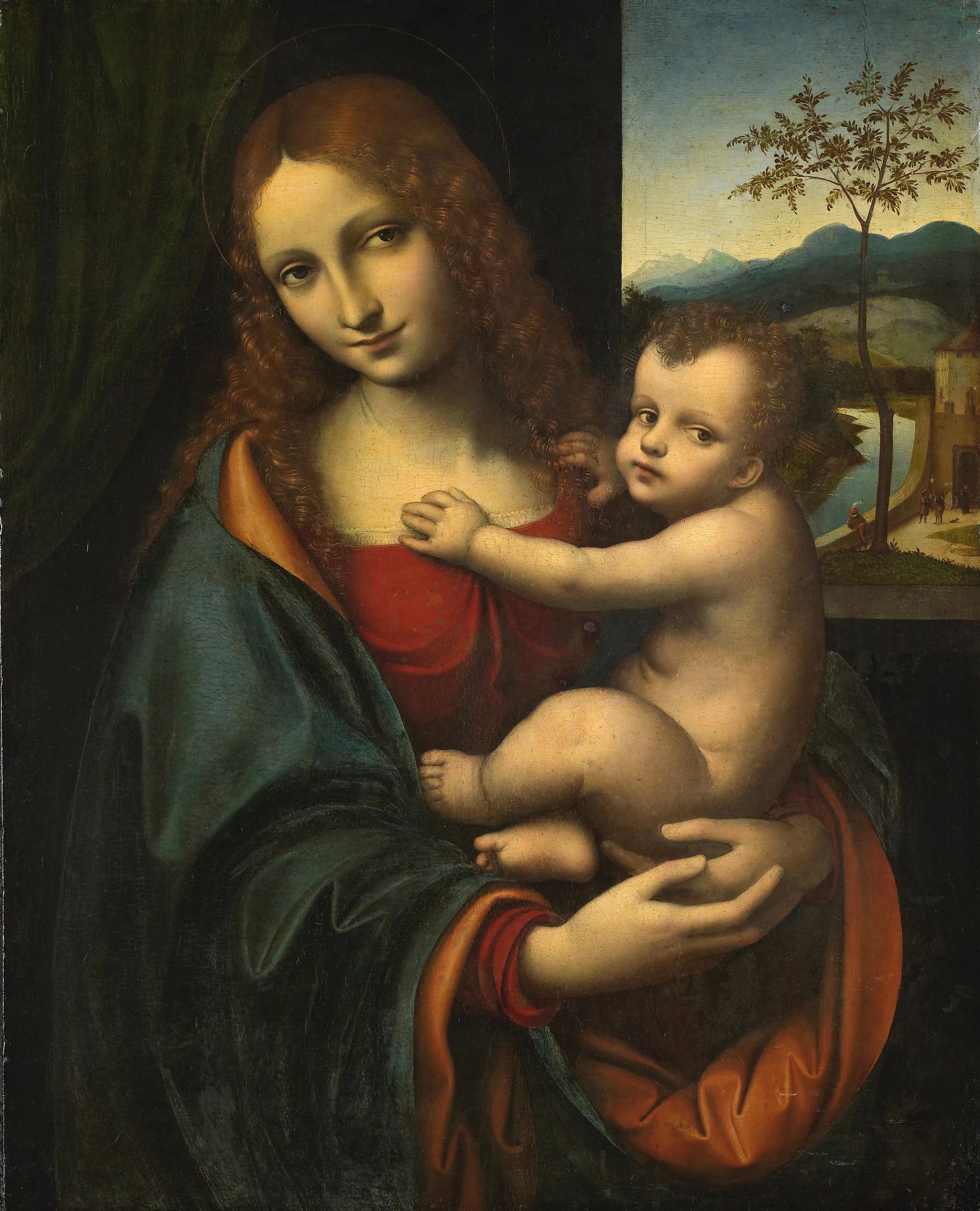 Marie avec un enfant - Giampietrino