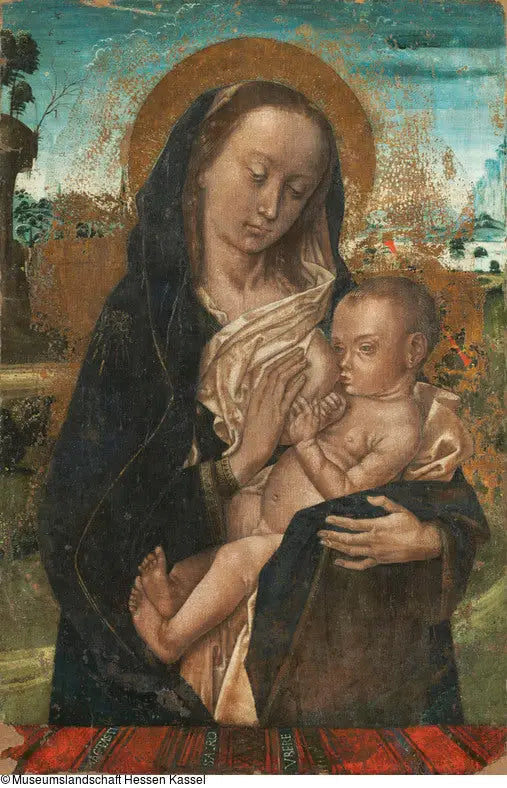 Marie med Jesusbarnet - Hugo van der Goes