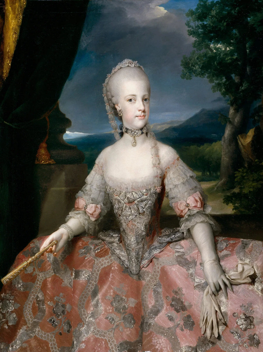 Marie-Caroline af Østrig, Neapels dronning - Anton Raphael Mengs