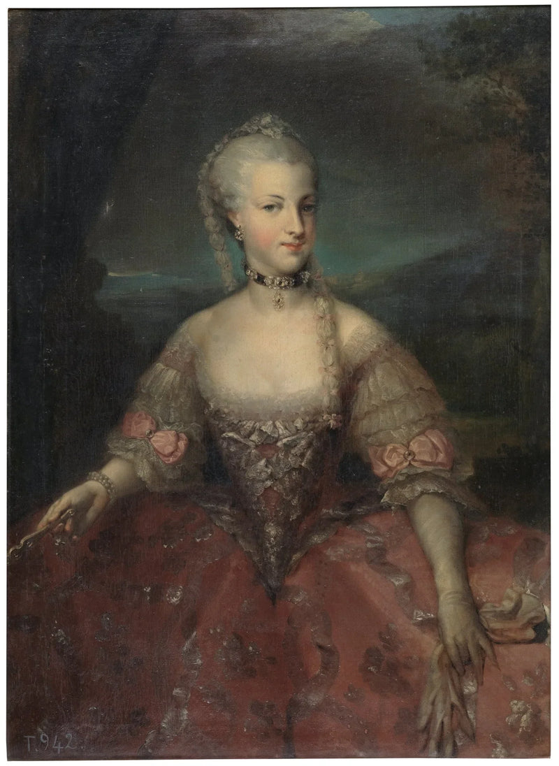 Marie-Caroline de Habsbourg-Lorraine, dronning af Napoli - Anton Raphael Mengs
