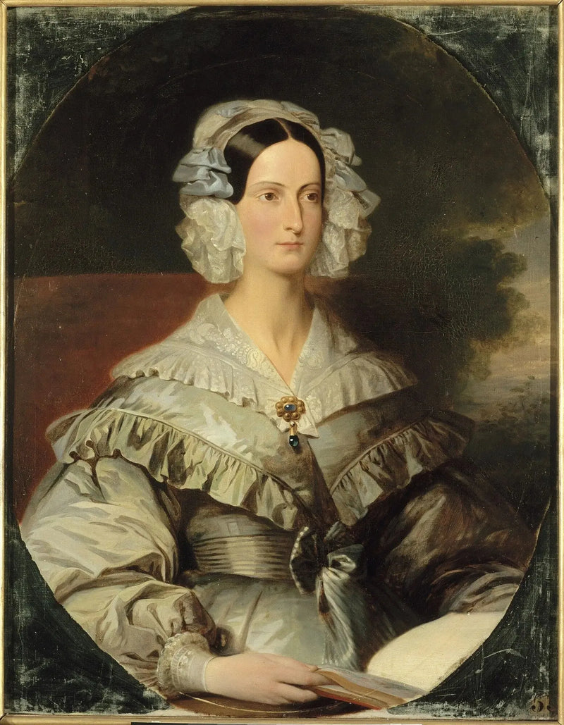 Marie-Christine-Caroline d'Orléans, hertuginde af Wurtemberg - Franz Xaver Winterhalter