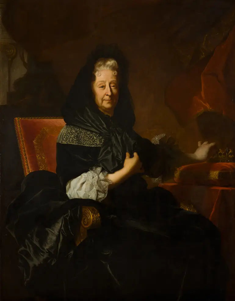 Marie d'Orléans, hertuginde af Nemours - Hyacinthe Rigaud