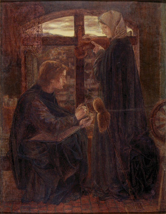 Marie i Saint Jean-huset - Dante Gabriel Rossetti