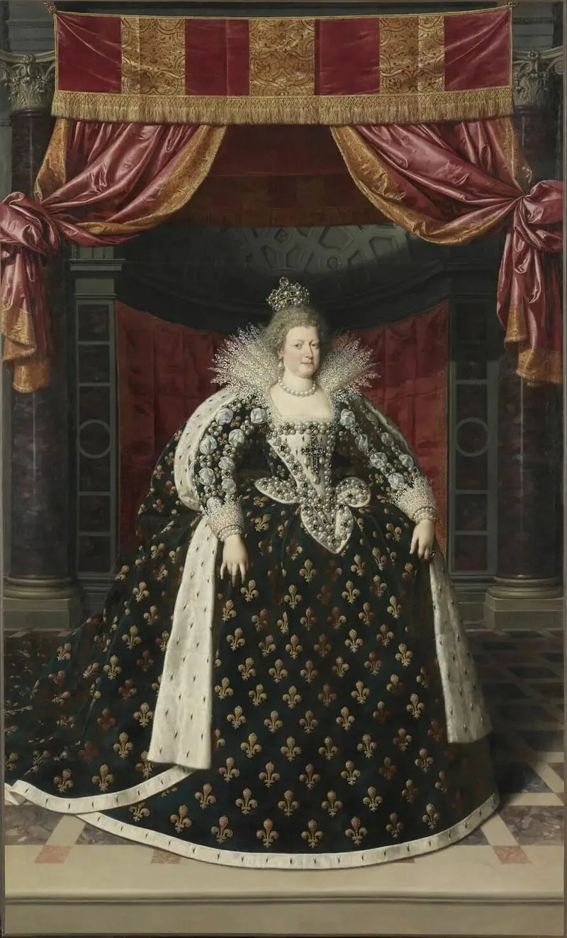 Marie de Médicis, dronning af Frankrig - Frans Pourbus den Yngre