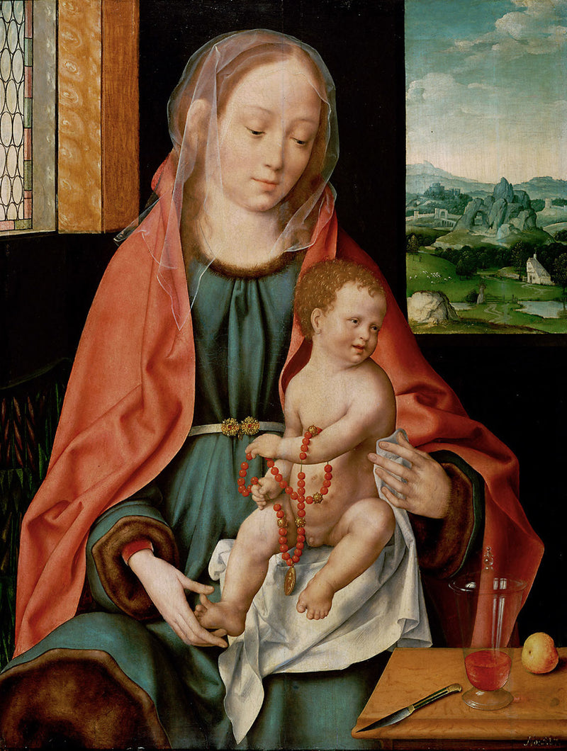 Marie gravid - Joos van Cleve