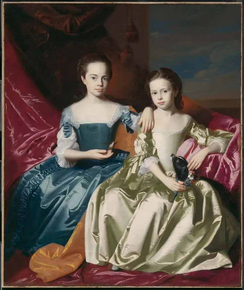 Marie og Élisabeth Royall - John Singleton Copley