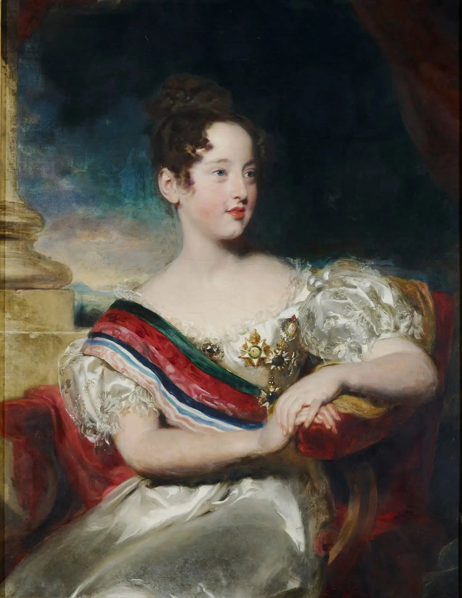 Marie II, dronning af Portugal (1819-1853) - Thomas Lawrence