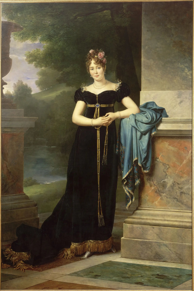 Marie Laczinska (1789-1817) greve Walewska, derefter greve d'Ornano - François Gérard