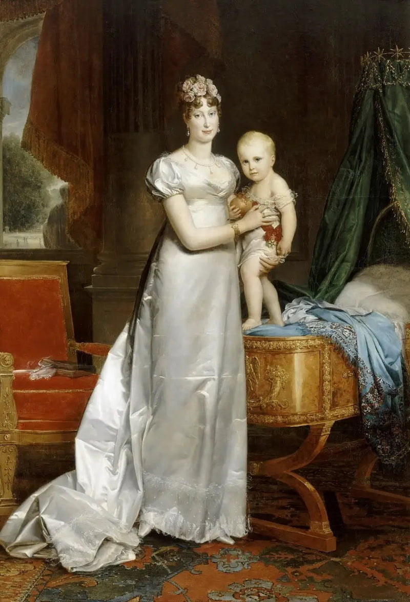 Marie-Louise, kejserinde af Frankrig og Rævens Konge - François Gérard