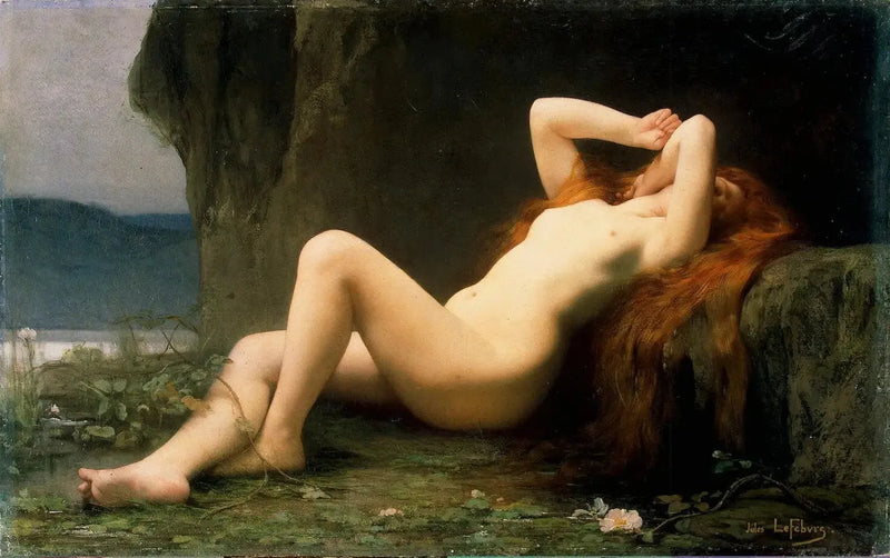 Marie Madeleine i hulen - Jules Lefebvre