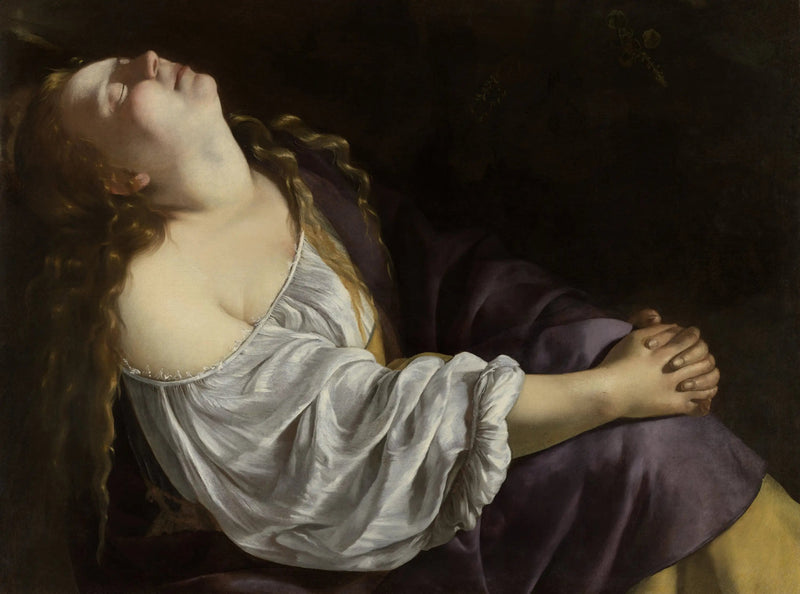 Marie-Madeleine i ekstase - Artemisia Gentileschi
