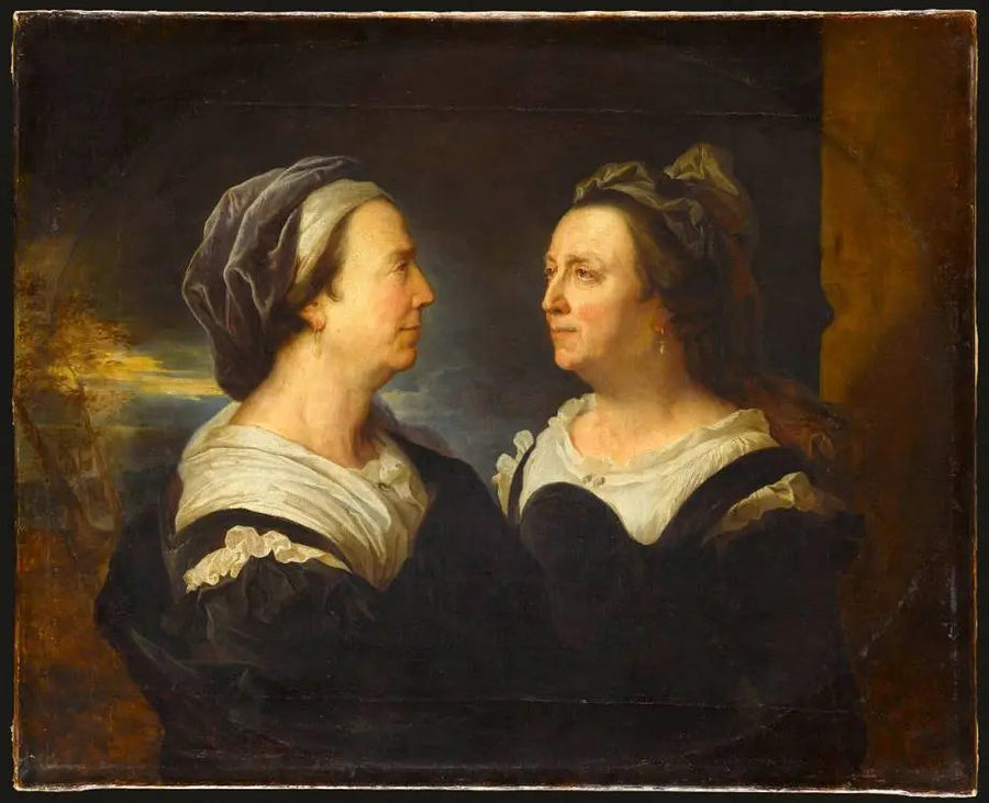 Marie Serre, kunstnerens mor - Hyacinthe Rigaud