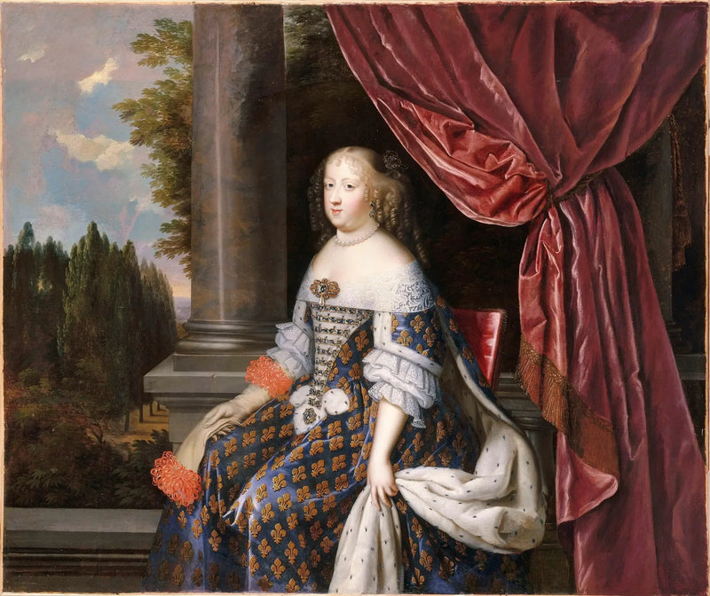 Marie-Thérèse d'Autriche, Dronning af Frankrig (1638-1683) - Jean Nocret