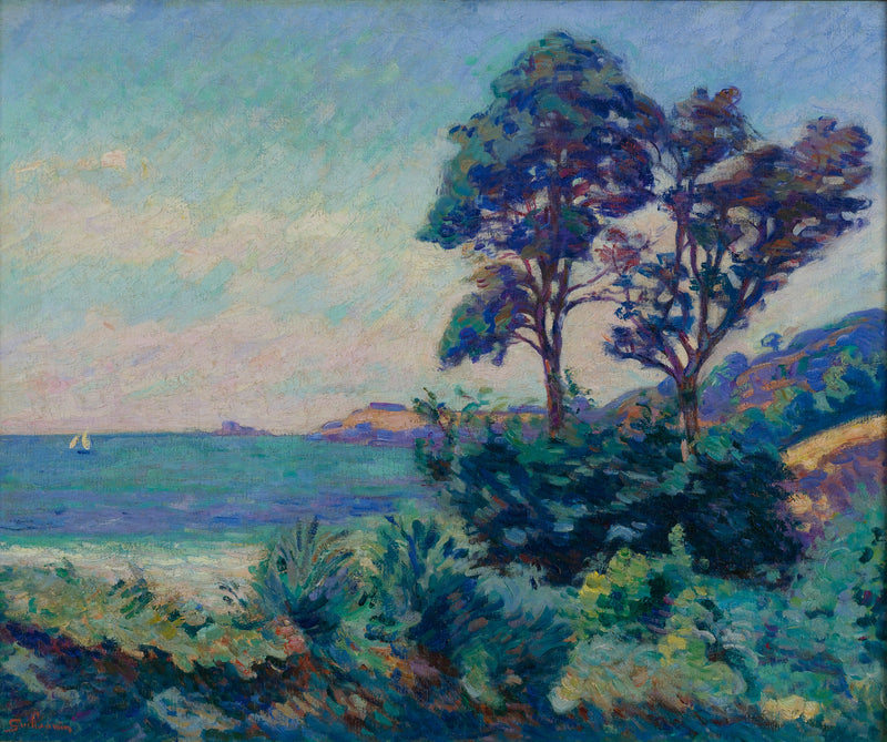 Marine ved Saint-Palais - Armand Guillaumin