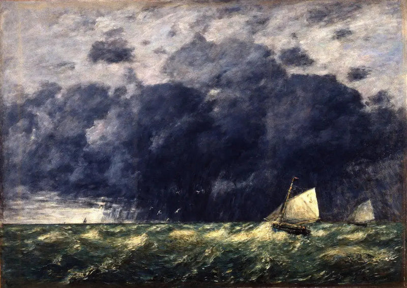 Marine. Et korn - Eugène Boudin