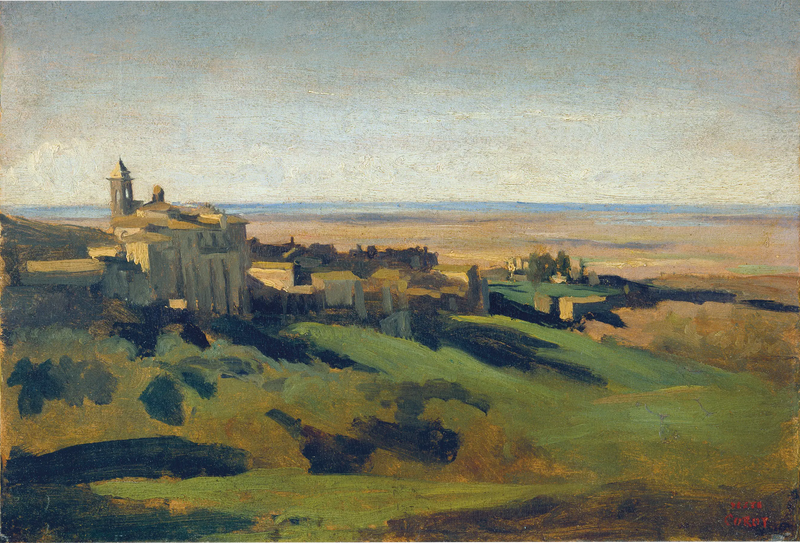Marino, oversigt. Morgen - Jean-Baptiste Camille Corot