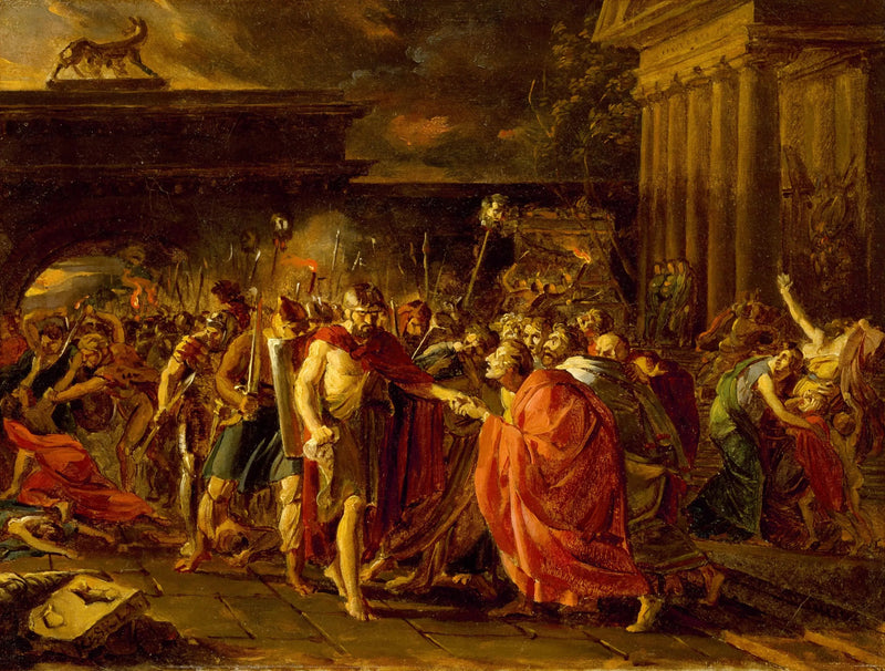 Marius de retour à Rome - François Gérard