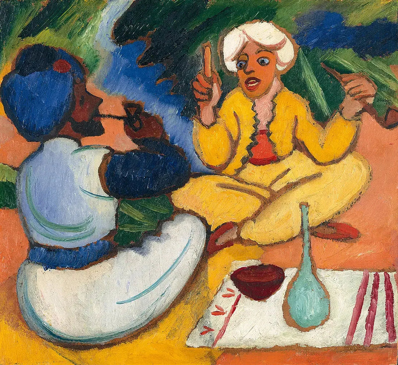 Gåmærker - August Macke