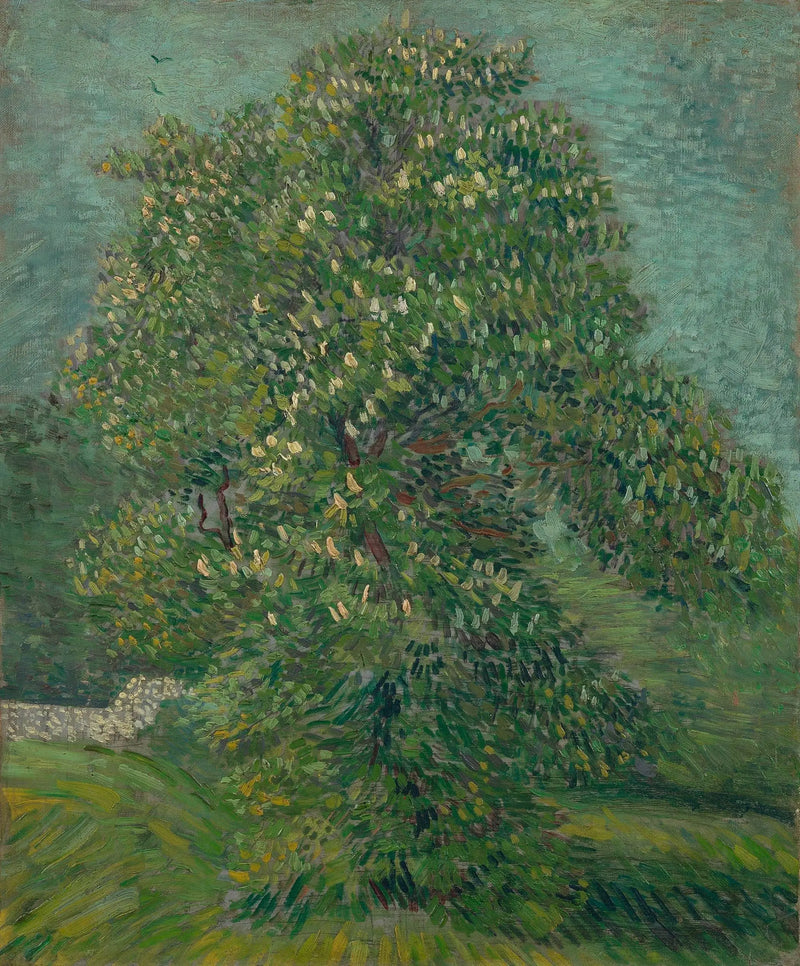 Hestekastanje i blomst - Vincent van Gogh